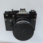Zenit 11 Soviet Slr Film Camera Helios 44m-4 Lens Vintage Ussr Case Tested