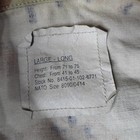 Vintage Military Jacket Mens Large Desert Storm Camo Chocolate Chip Cutoff Vest