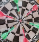 Vintage Double Sided Baseball 12  Dart Board W darts Sealed