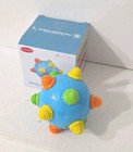 Bumble Ball Vibrating Bouncing   Sound Sensory Toy Aqua Blue