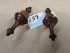 Lot Of 2 Nos Wooden Finials  139