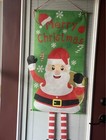 Santa Clause Scroll Wall door Hanger New Decor Decoration Christmas Holiday