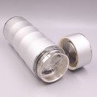 Solid S999 Fine Silver 999 Drinking Cup Bamboo Healthy Water Bottle 40g 6 9inch