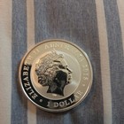2015 Australia Kookaburra 1 Oz  999 Fine Silver  1 Bu Coin 25th Anniversary 1990