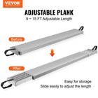 Vevor Aluminum Work Plank Telescoping 9-15 Ft 500 Lb Capacity Scaffold Plank