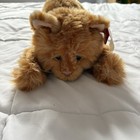 Nwt Vintage Russ Berrie Abby Ginger Tabby Plush Cat Stuffed Animal 20  Orange