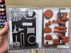Stampin  Up  Frightfully Cute Stamp Set   Frightful Tags Dies Cat Halloween Bat