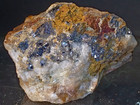 True Missouri Silver Ore   Massive Topaz   Tungsten 260g Apex Mine  - Cox Coll