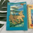Vintage 90s Golden Sticker Book Lot Disney Hunchback Notre Dame Lion King Unused