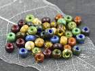 50g Mixed Czech Glass Picasso 32 0 Seed Beads