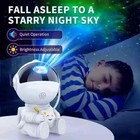 Astronaut Galaxy Star Projector Night Light     Nebula Led Lamp For Kids Bedroom  
