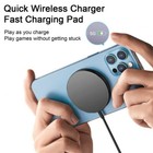 15w Magnetic Fast Wireless Charger Pad For Samsung S24 Ultra Iphone 17 16 Pro