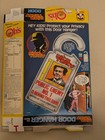 Honey Graham Oh s Dick Tracy Empty Cereal Box Flat - Vintage 