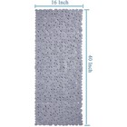 Bath Shower Mat Non Slip  Extra Large Pebble Bathtub Mat For Families  Anti S 