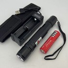 Px2 405nm Focusable Burning Purple Laser Pointer   Battery   Charger  holster Us