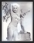 Mamie Van Doren Framed Reproduction Signature Photo Reel Display 
