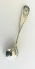 Vintage Rare Victorian Memento Mori Skull Medicine Solid Silver Unique Spoon   2