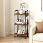 4-tier Vintage Industrial Pipe Ladder Shelf - Stylish Storage For Any Room