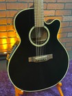 2000 s Takamine Eg541sc Nex Cutaway Acoustic-electric Guitar - Black - Korea