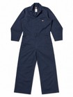 Dickies Mens Medium Regular Coveralls Dark Navy Blue Long Sleeve Workwear 48611