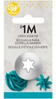 Wilton Stainless Steel Open Star Decorating Tip  1m  2-pack 