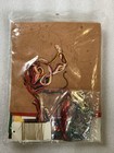 Bucilla Felt Christmas Jeweled Panel Hanging Kit 3593 Santa s Checklist Vintage 