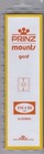 30 Prinz scott Stamp Mounts Archival Black Strips 215mm X 50mm Us Jumbos 2 Packs