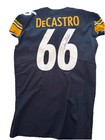 2021 Team Issued Pittsburgh Steelers Home Jersey  66 David Decastro Nike Size 48