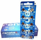 Renata 394 Sr936sw 1 5v Silver Oxide Button Watch Battery- 5 Pack