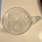 Mcdonald s Clear Glass Mug Embossed Logo Restaurants   Fast Food Theme
