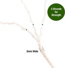 Macrame Cord 3mm Natural Cotton 218 Yards  200 Meters 