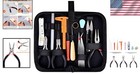 19-piece Beginner To Professional Jewelry Making Tool Kit - Organize In Style