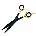 Barber Salon Adults Kid Hair Styling Hair Cutting Shears Scissors  6  Inch  Gold