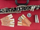 Vintage Noblet Paris  leblanc France  Model 40 Wooden Bb Clarinet    1960s W  Case