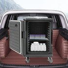 90l Insulated Food Pan Carrier Catering Hot Box Front Loading Food Warmer 95qt