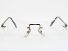 Vintage Brendel 4650 14 Antique Bronze  black Unique Rare Eyeglasses 50-21-140mm