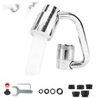 1080   U-shaped Faucet Extender     Rotatable Faucet Aerator With 3 Adapters  