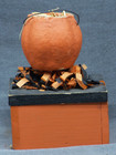 2004 Seasons Gone By Halloween Paper Mache Jack O Lantern On Trinket Box Signed