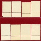 Indonesia Unissued Vienna Printing Short Set Of 8  Mint  Nh  Og