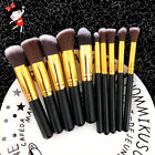 10pcs Makeup Brushes Set Powder Foundation Eyeshadow Eyeliner Lip Brush Tool Set