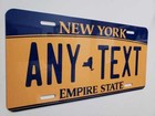 Customize This New York License Plate - Any Text You Want  Novelty Auto Plate