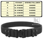 Krydex Tactical Police Security Guard Duty Belt Nylon Law Enforcement Outer Belt