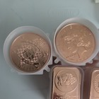 Lot Of 100 X 1 Oz Random 999 Fine Copper Rounds  Bars Bullion 5 Tube Of 20