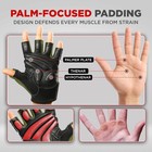 Wyox Workout Gloves For Men Weight Lifting Gym Fitness Training Powerlifting