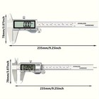 Digital Caliper Stainless Steel Caliper Measuring Tool Electronic Micrometer