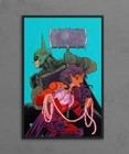Wonder Woman Death Metal Batman Giclee Print Poster 11 x17  Dc Comics Wall Art