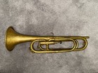 Unlacquered Ludwig Professional  Single-piston Bugle  Professionally Serviced
