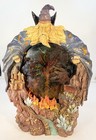 Collectors Vintage Sorcerer Wizard Dragon With Light 14    Rare