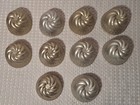 Vintage Aluminum Mini Gelatin Jello Fluted Bundt Cake Molds Tart Pastry Lot 10