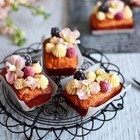 Joersh 2 Pcs Silicone Mini Loaf Pans  24 Cavity Non-stick Bread Muffin Brownie P